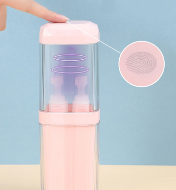 INN® Voyage Portable Couple Brosse À Dents Boîte Ensemble De Lavage Affaires Lavage Bouche Tasse Ultraviolet Brosse À Dents Stérilis